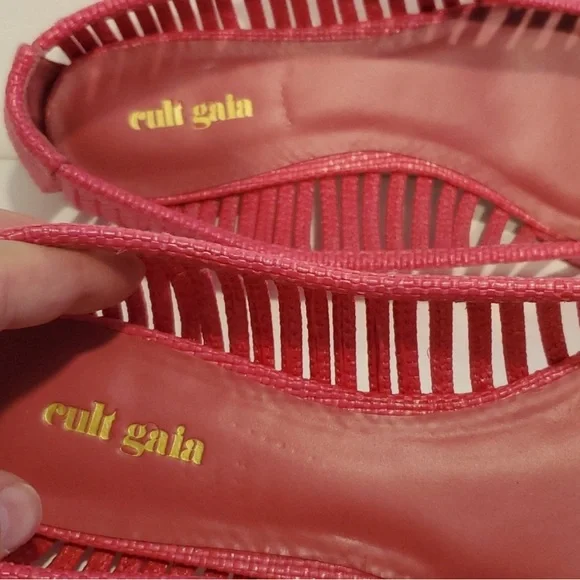 SOLD ❗️ Cult Gaia NWOT Leena Point Toe Flats Size
9.5 NWOT'S - Picture 6 of 7